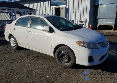 2013 Toyota Corolla Base from USA, damaged, VIN 2T1BU4EEXDC955747